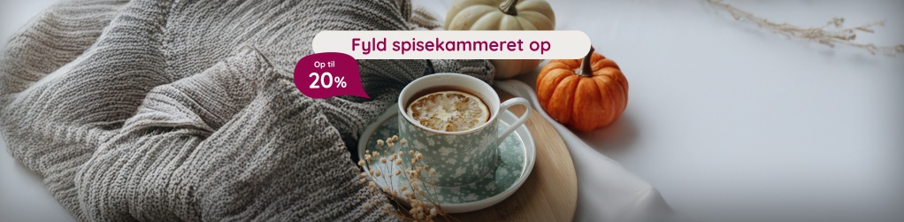 Fdevarer - Op til 20 %